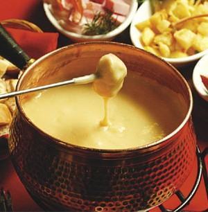 foto fondue de queijo