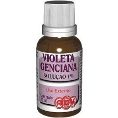 foto violeta genciana para tratar glândulas de tyson