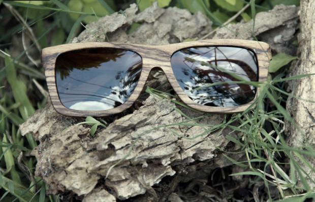 foto óculos de madeira yerik