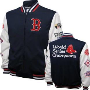 jaqueta baseball boston red sox