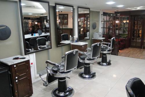 salão de cabeleireiro masculino